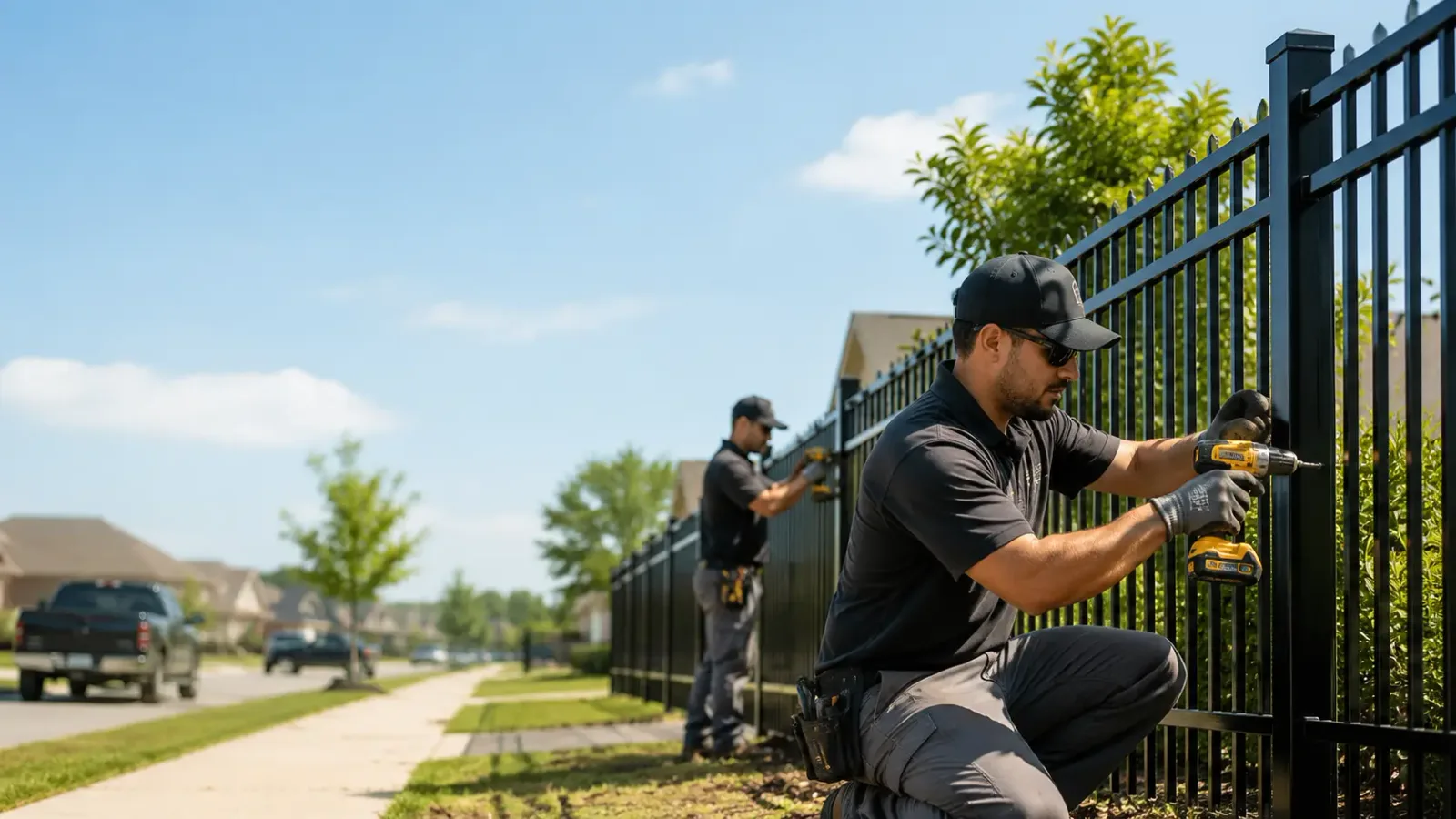 Metal Fence Installation in Sidney, KY